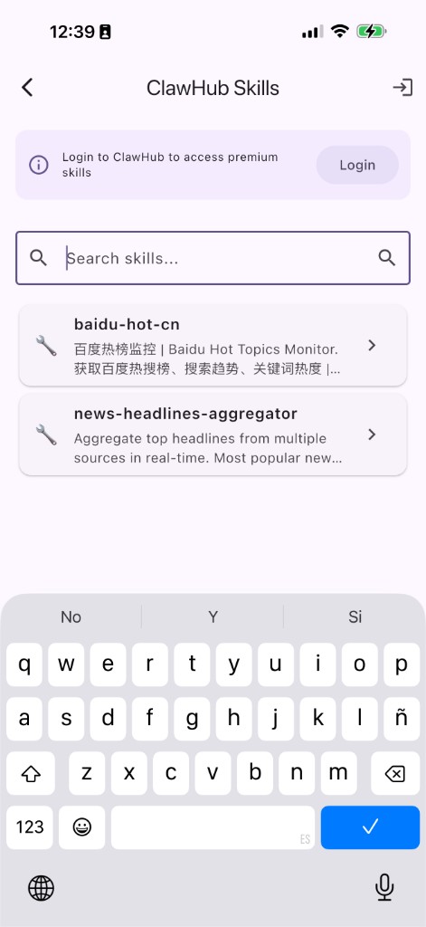 ClawHub Skills: browse and install skills